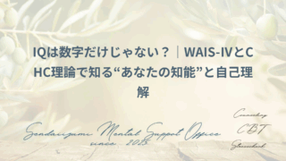 CHC理論に関するブログのアイキャッチ画像